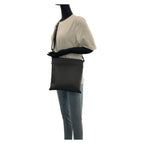 Bottega Veneta Charcoal Gray Leather Shoulder Bag Pochette — view 7