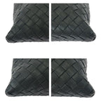 Bottega Veneta Charcoal Gray Leather Shoulder Bag Pochette — view 3