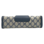 Gucci Shari Line Vintage Navy Beige 89.01 Clutch — view 6