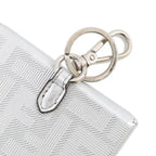 Fendi Charm Nano Baguette Leather Silver-black — view 5
