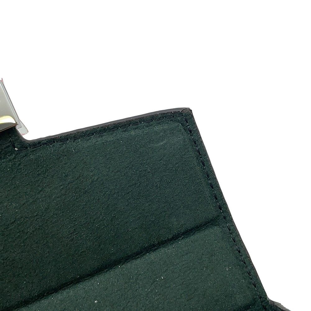 Fendi Charm Nano Baguette Leather Silver-black — view 9