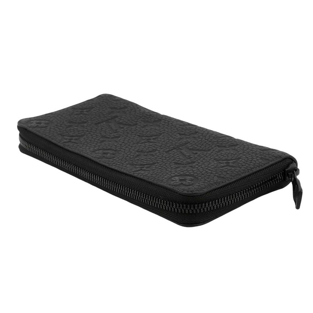 Louis Vuitton Wallet Monogram Taurillon Leather Zippy Vertical Noir Black — view 2
