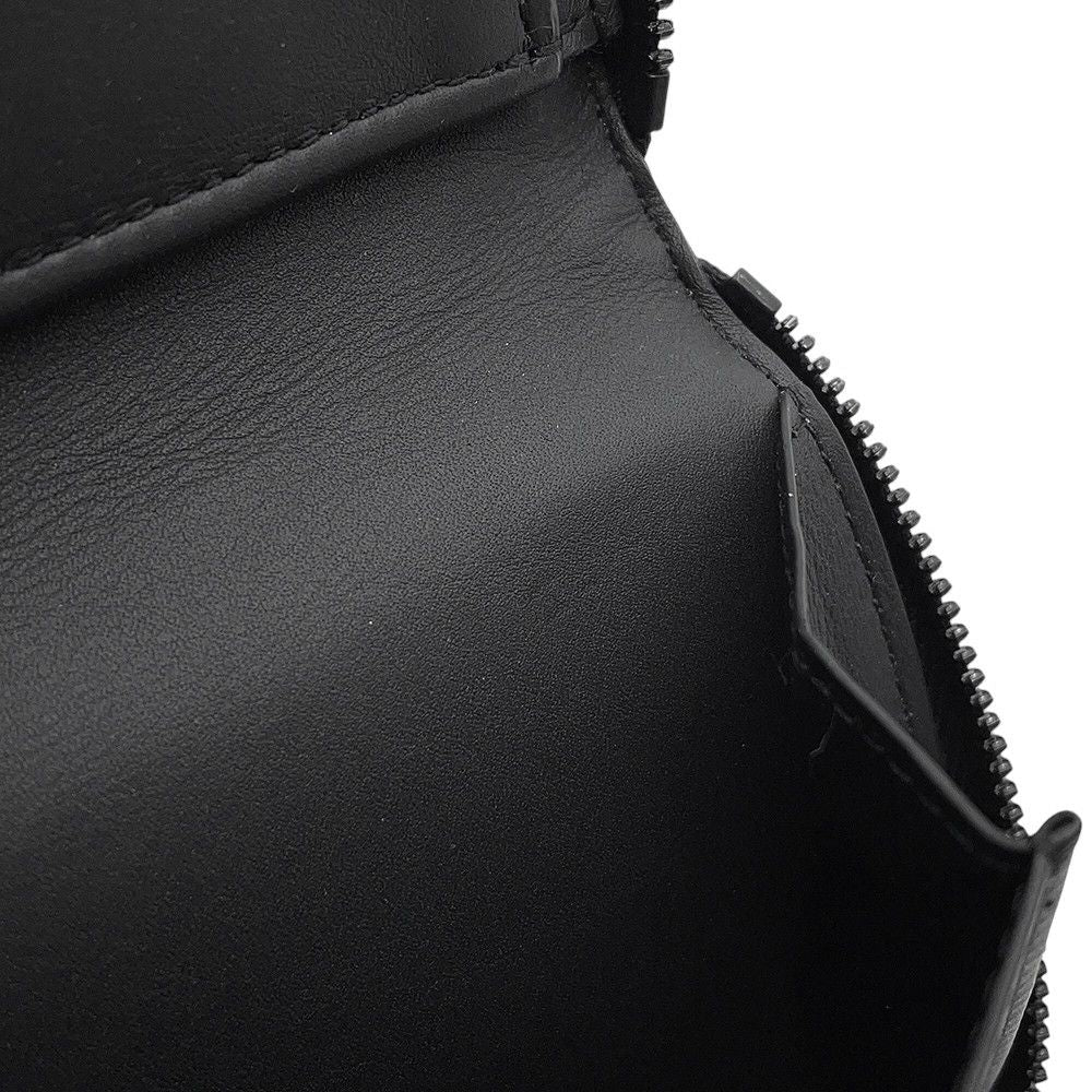 Louis Vuitton Wallet Monogram Taurillon Leather Zippy Vertical Noir Black — view 9
