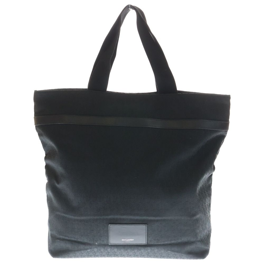 Saint Laurent Paris City Tote Handbag Black — view 2