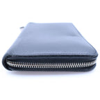 Louis Vuitton Taiga Round Zip Fastener Long Wallet Black — view 3