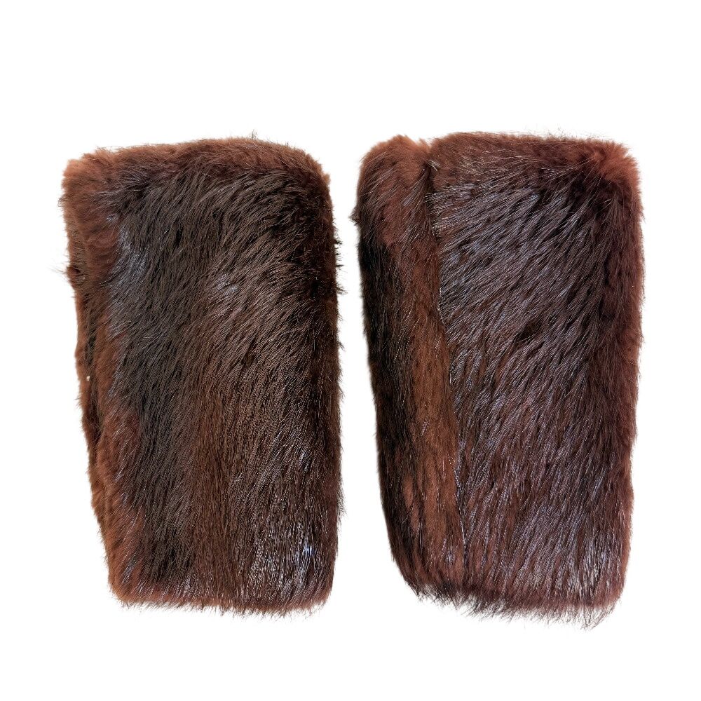 Prada Arm Warmers Brown — view 2