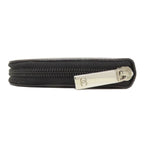 Chanel CC Logo Silver Long Wallet Grained Calfskin — view 3