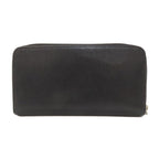 Chanel CC Logo Silver Long Wallet Grained Calfskin — view 2