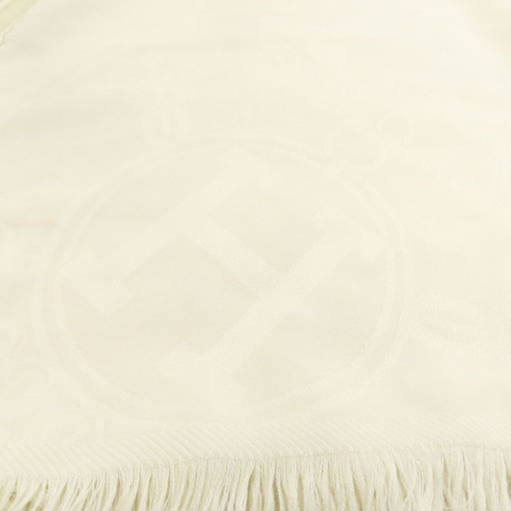 Hermes Logo Shawl Cashmere — view 8