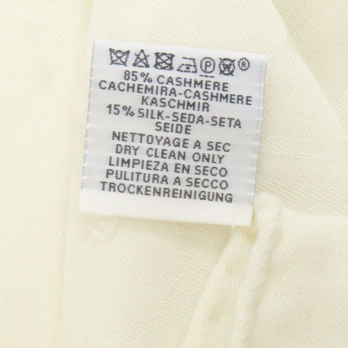 Hermes Logo Shawl Cashmere — view 5