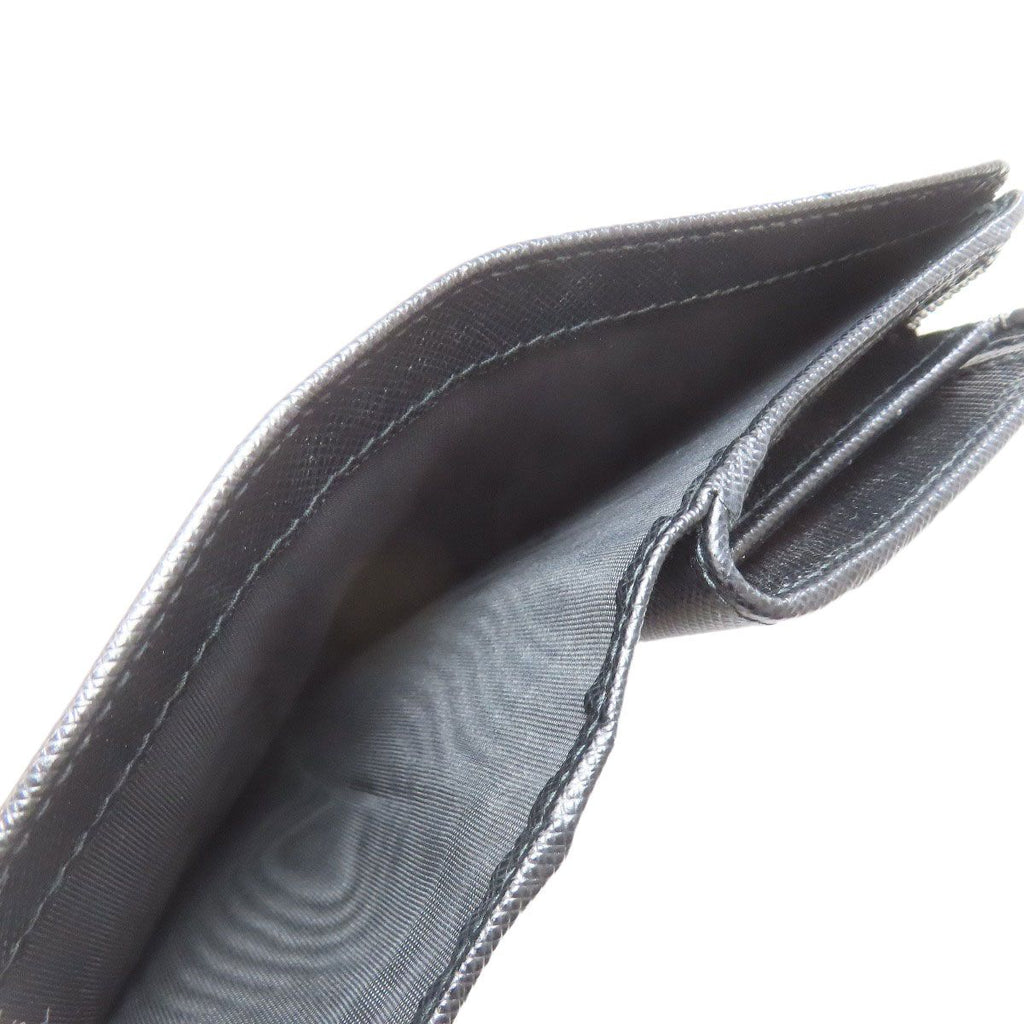 Prada Lip Charm Bifold Wallet Saffiano — view 5