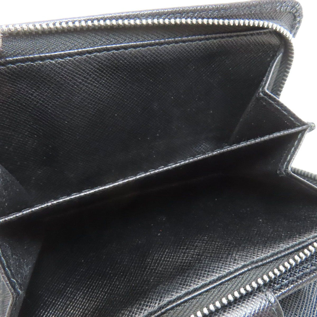 Prada Lip Charm Bifold Wallet Saffiano — view 6