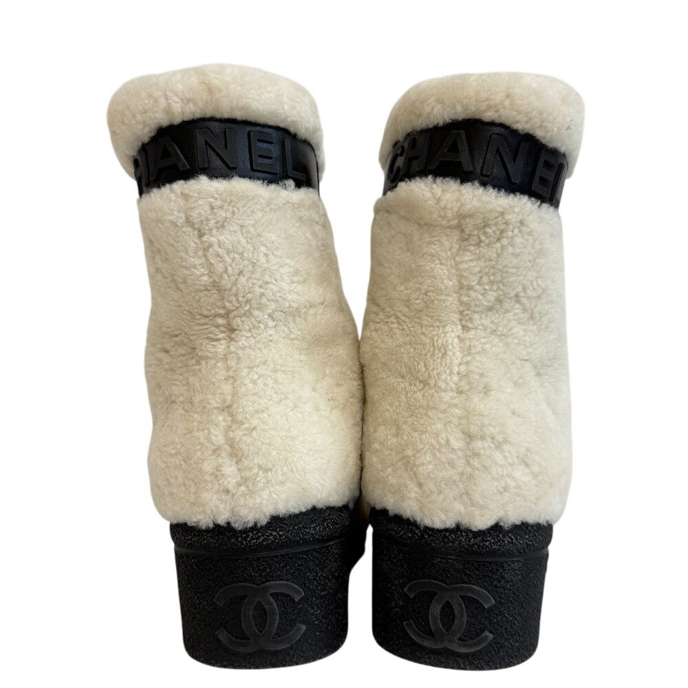 Chanel Boots White — view 3