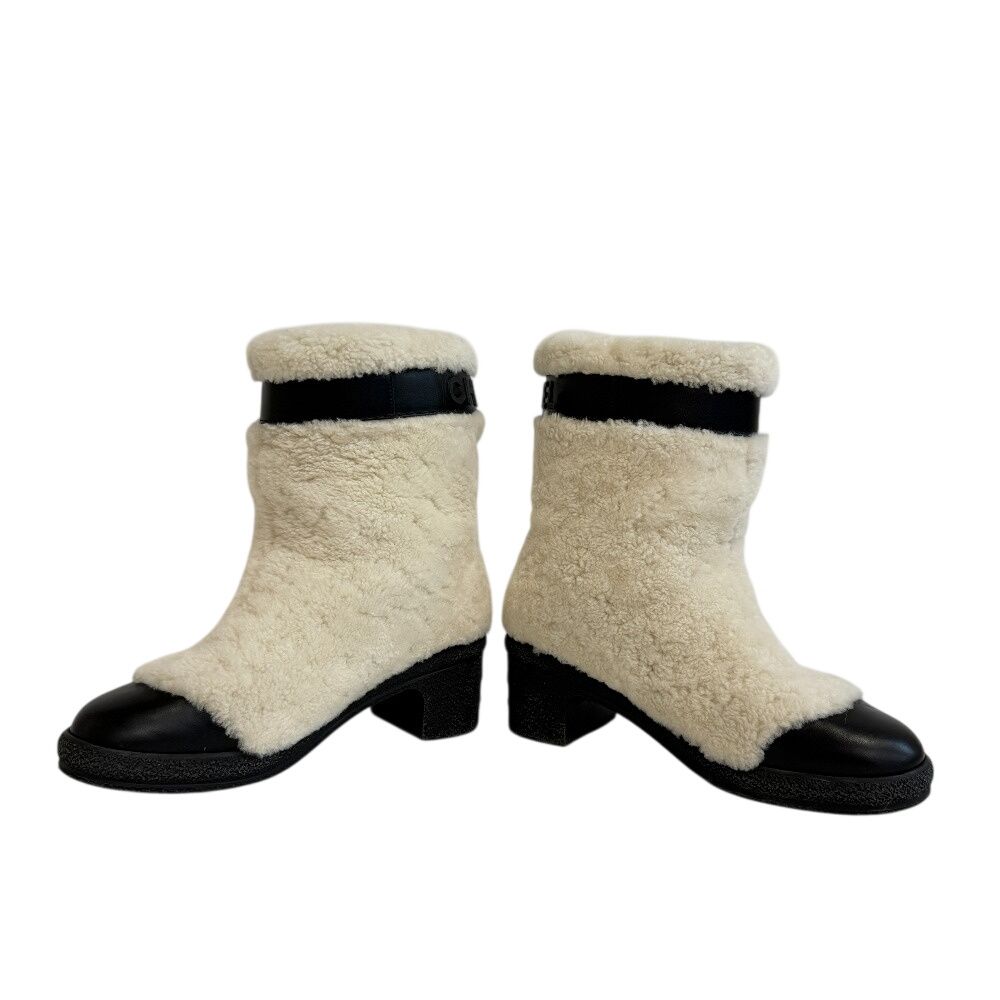 Chanel Boots White — view 5
