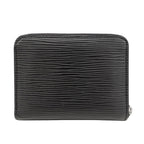 Louis Vuitton Wallet Coin Case Epi Leather Zippy Purse Noir — view 2