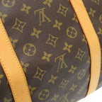 Louis Vuitton Keepall Bandouliere 60 Monogram Boston Bag LV — view 7