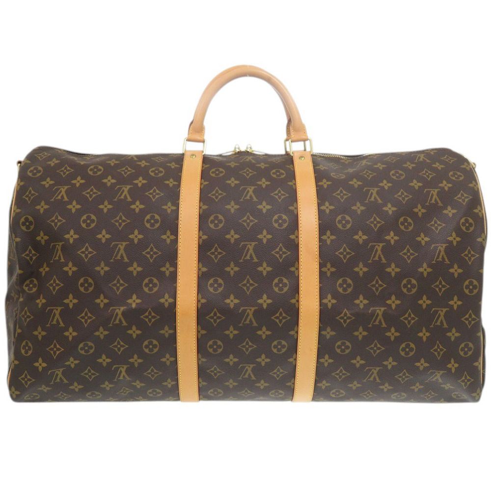 Louis Vuitton Keepall Bandouliere 60 Monogram Boston Bag LV — view 2