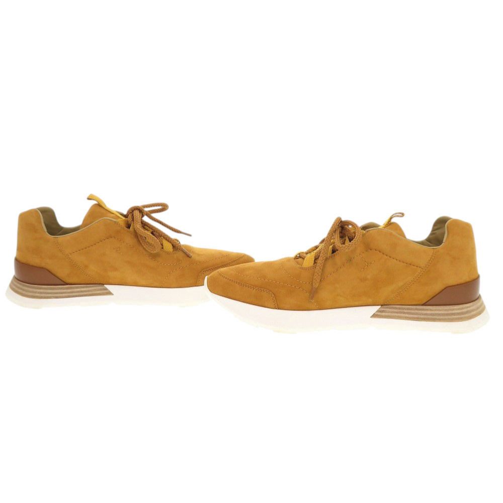 Hermes Bastar 39 Suede Camel Sneakers — view 6