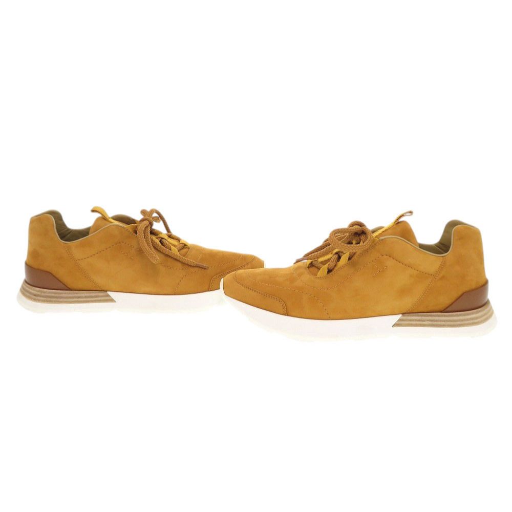 Hermes Bastar 39 Suede Camel Sneakers — view 5