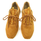 Hermes Bastar 39 Suede Camel Sneakers — view 2