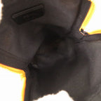 Fendi Baguette Phone Pouch Nylon Yellow Shoulder Bag — view 6