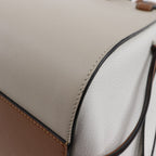 Loewe Hammock Small 2-Way Shoulder Calf Brown White Handbag — view 5