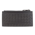 Bottega Veneta Wallet Intrecciato Coin Case Leather Black — view 2
