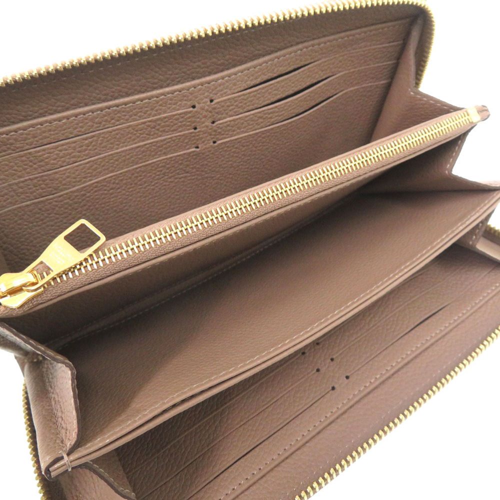 Louis Vuitton Zippy Wallet Monogram Empreinte Tourturele Zip Around — view 4