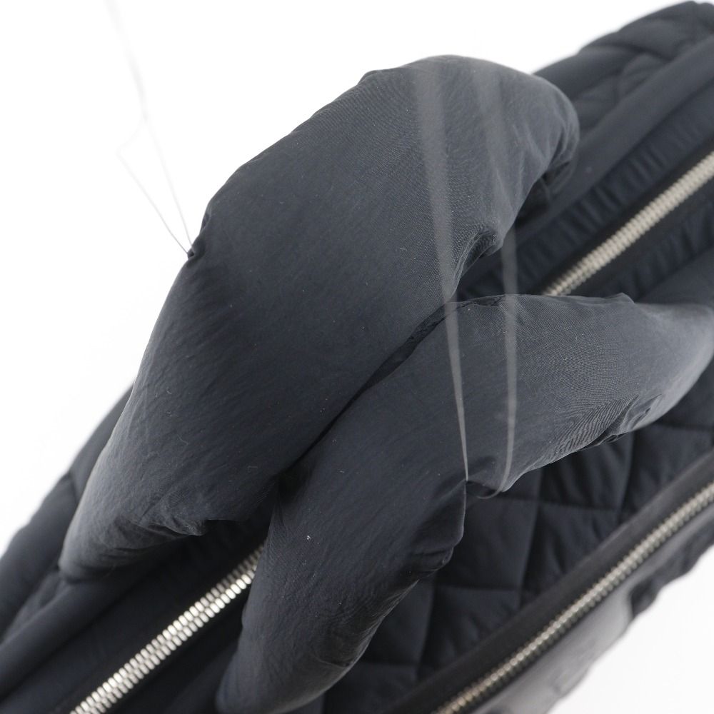 Chanel Coco Cocoon Quilted Nylon Black Boston Bag — view 5