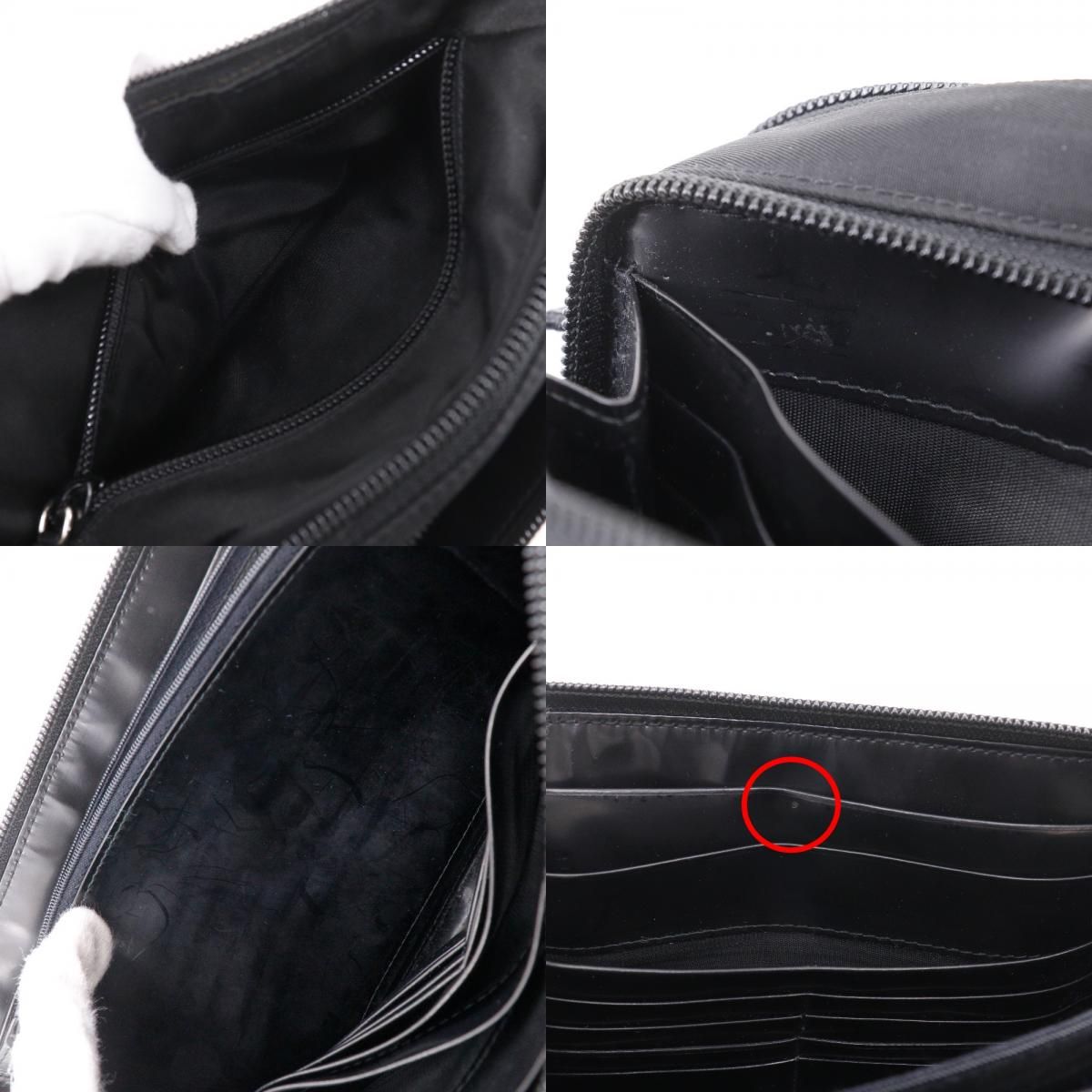 Prada Wallet Shoulder Nylon Nero Black — view 8
