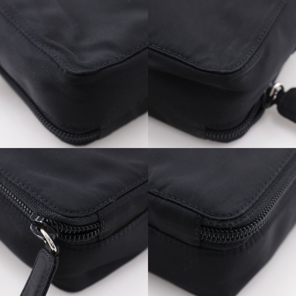 Prada Wallet Shoulder Nylon Nero Black — view 4