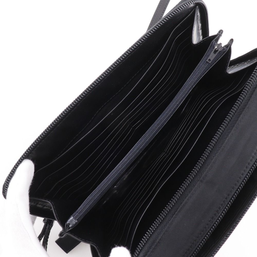 Prada Wallet Shoulder Nylon Nero Black — view 6