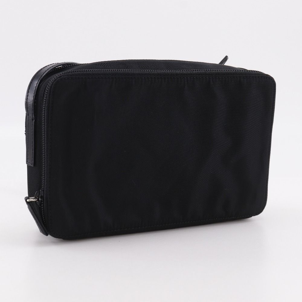 Prada Wallet Shoulder Nylon Nero Black — view 3