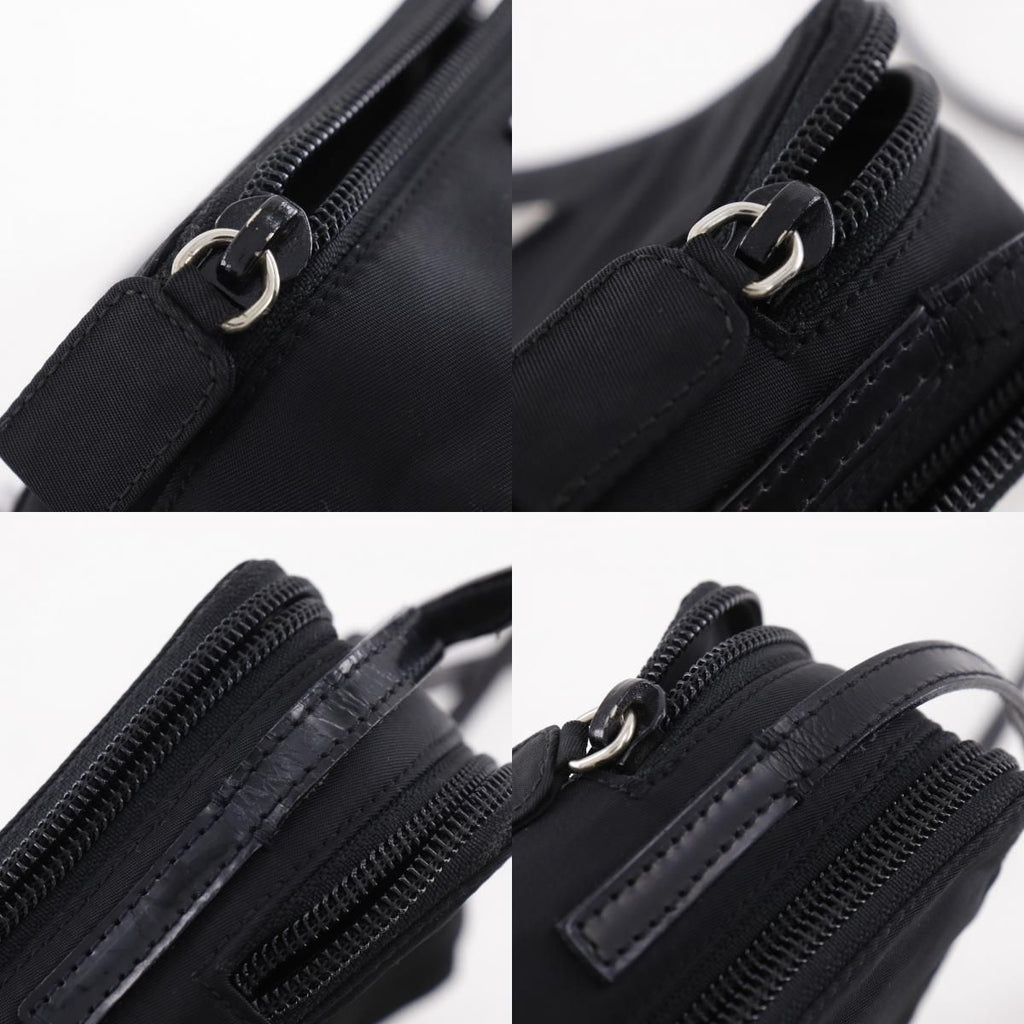 Prada Wallet Shoulder Nylon Nero Black — view 9