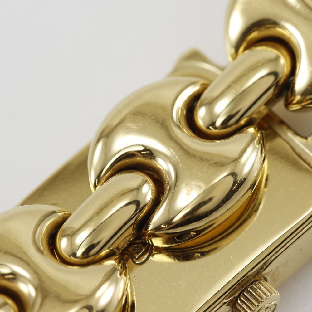 Gucci Gold Plated Quartz Analog Display White Dial Watch — view 8