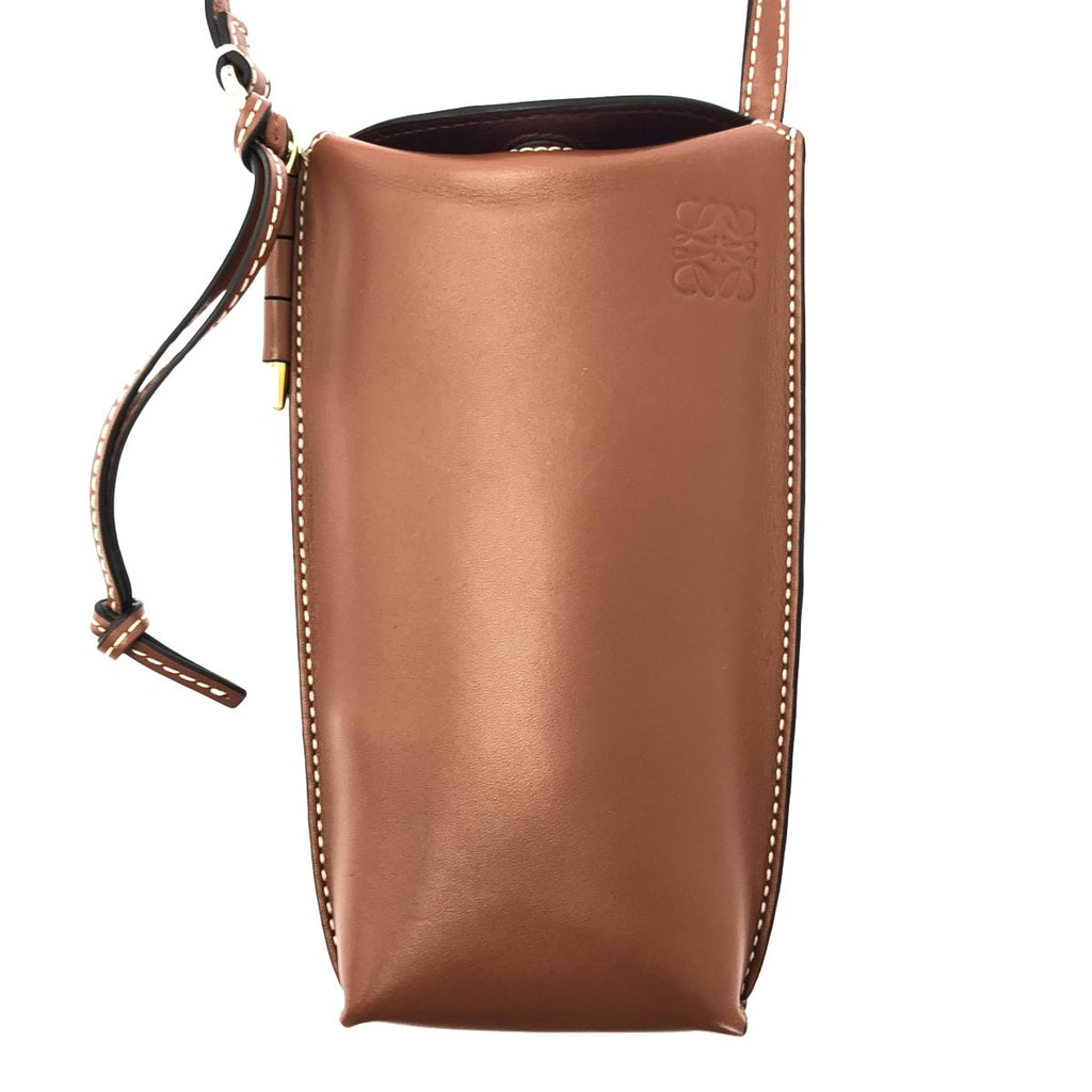 Loewe Gate Pocket Shoulder Bag Brown — view 3