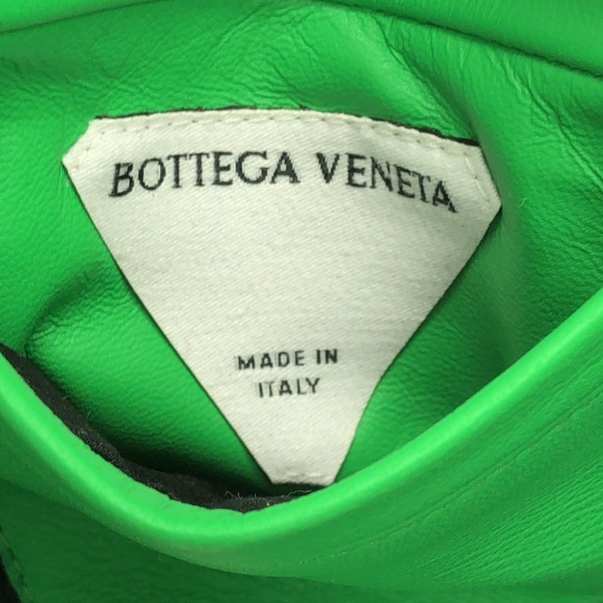Bottega Veneta Logege Knit Muffler Dark Green Scarf — view 4