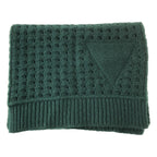 Bottega Veneta Logege Knit Muffler Dark Green Scarf — view 3