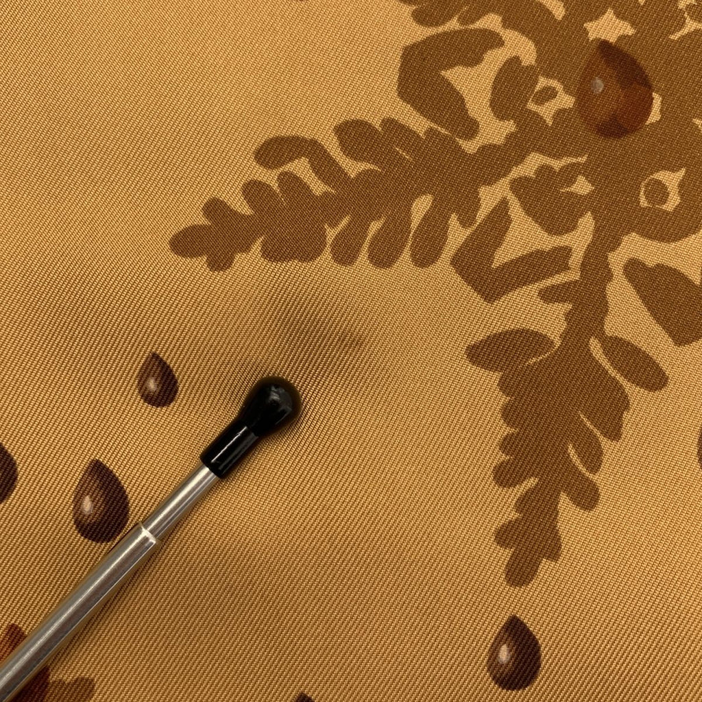 Hermes Snowflake Angora Silk Shawl Muffler Brown Scarf — view 5