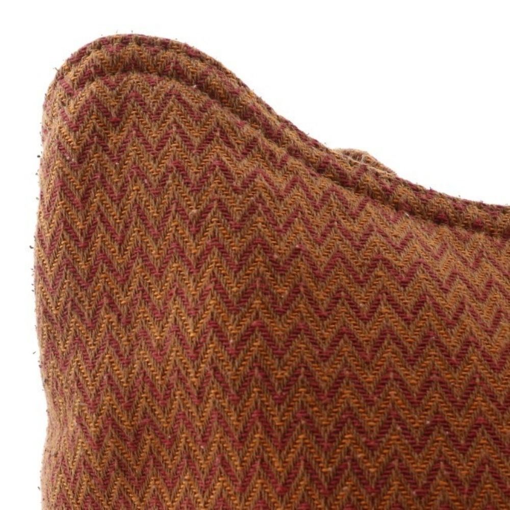 Hermes Sac de Pansage Canvas Orange Shoulder Bag — view 8