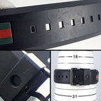 Gucci Watch Sync 137.1 Date Interlocking Black Dial SS Polyamide Synthetic — view 8