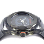 Gucci Watch Sync 137.1 Date Interlocking Black Dial SS Polyamide Synthetic — view 2
