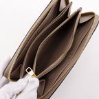Louis Vuitton Zippy Wallet Monogram Empreinte Tourterelle Gray — view 6