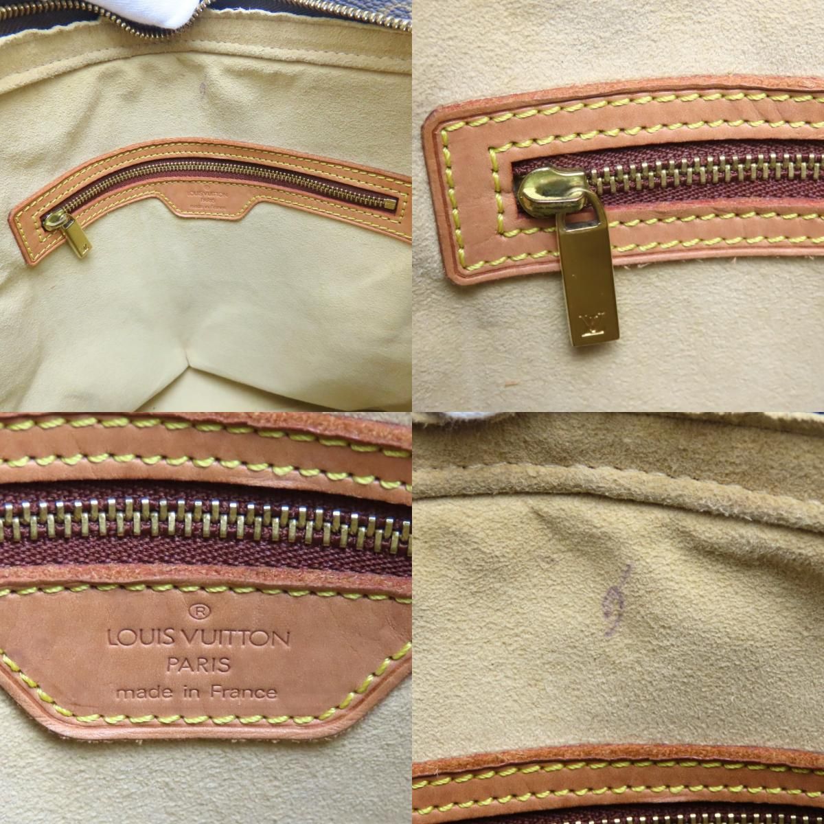Louis Vuitton Shoulder Bag Looping GM Monogram Leather Brown — view 7