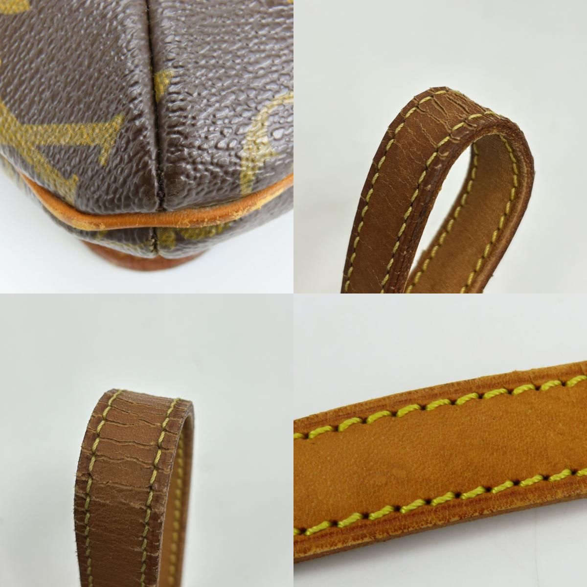 Louis Vuitton Shoulder Bag Musette Salsa Monogram Leather Brown — view 5