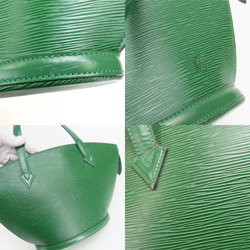 Louis Vuitton Tote Saint Jacques PM Epi Leather Borneo Green Daily — view 4
