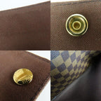 Louis Vuitton Shoulder Bag Naviglio Damier Ebene Brown Casual — view 7