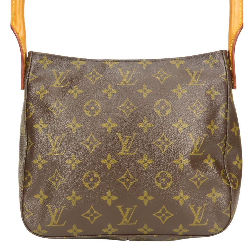 Louis Vuitton Shoulder Bag Looping MM Monogram Leather Brown — view 3
