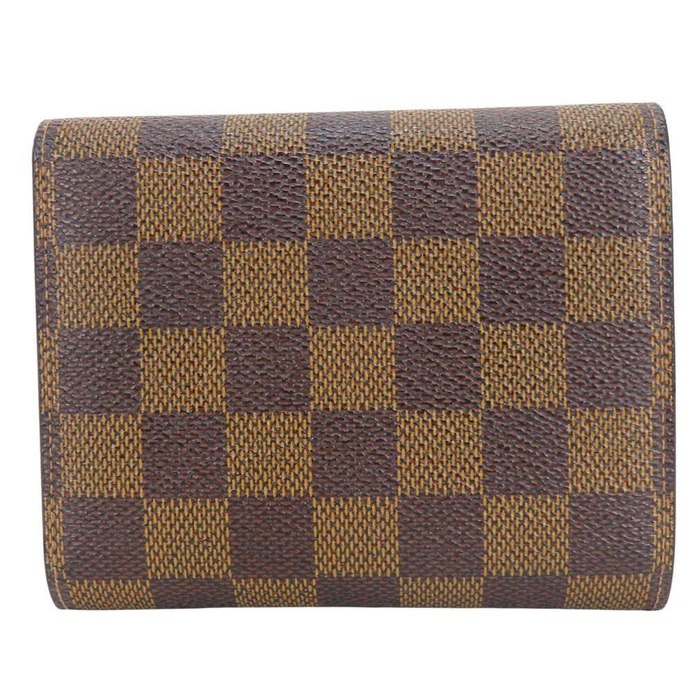 Louis Vuitton Trifold Wallet Portefeuille Joy Damier Ebene Brown — view 2