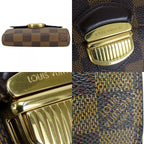 Louis Vuitton Trifold Wallet Portefeuille Joy Damier Ebene Brown — view 3